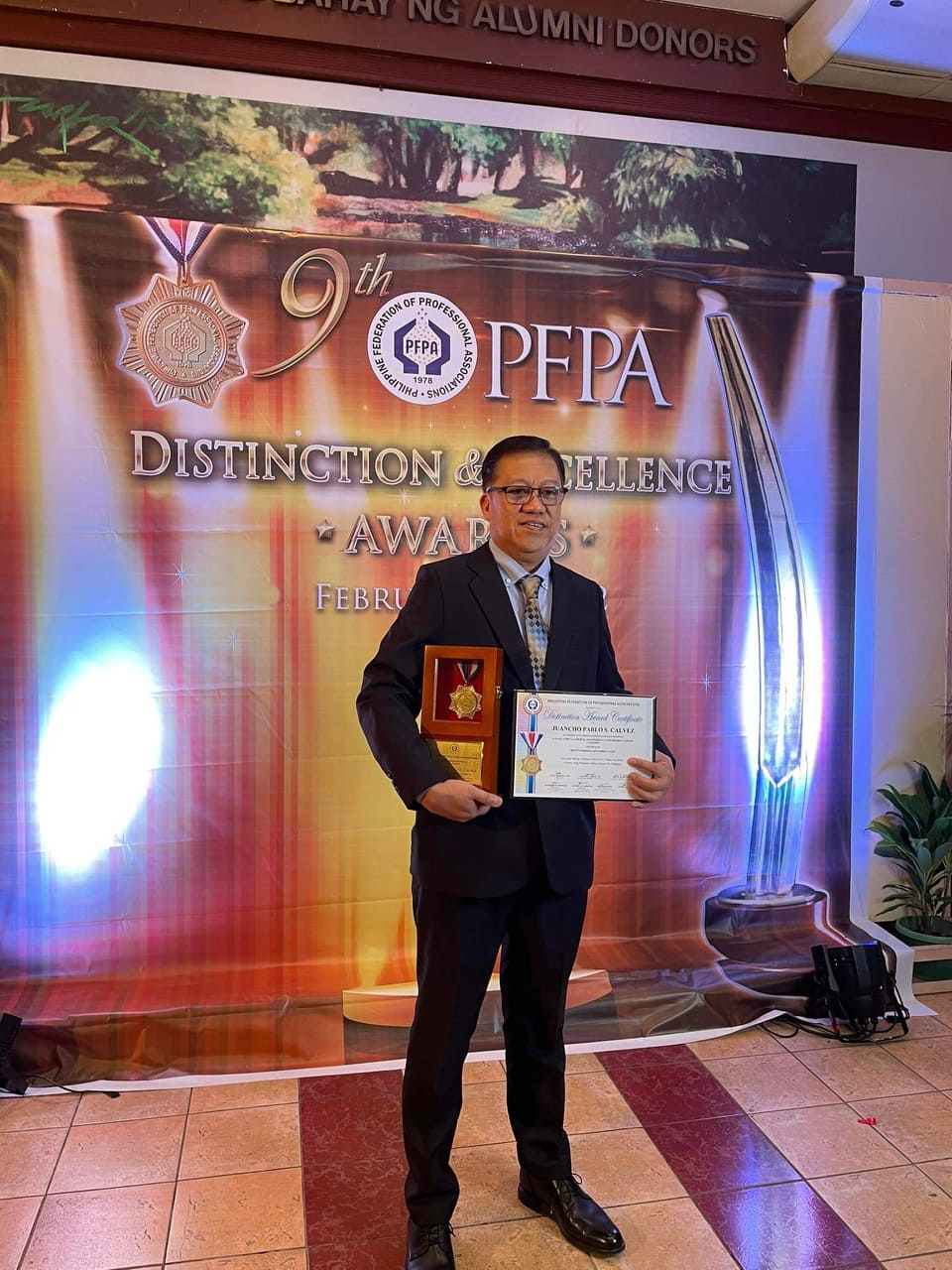 Awarding PFPA 1 1