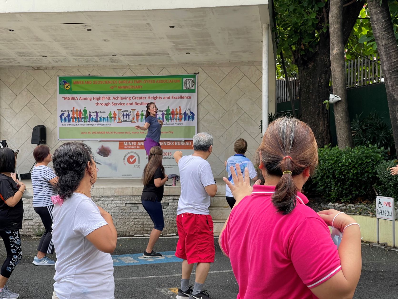 MGBEA zumba session 2022