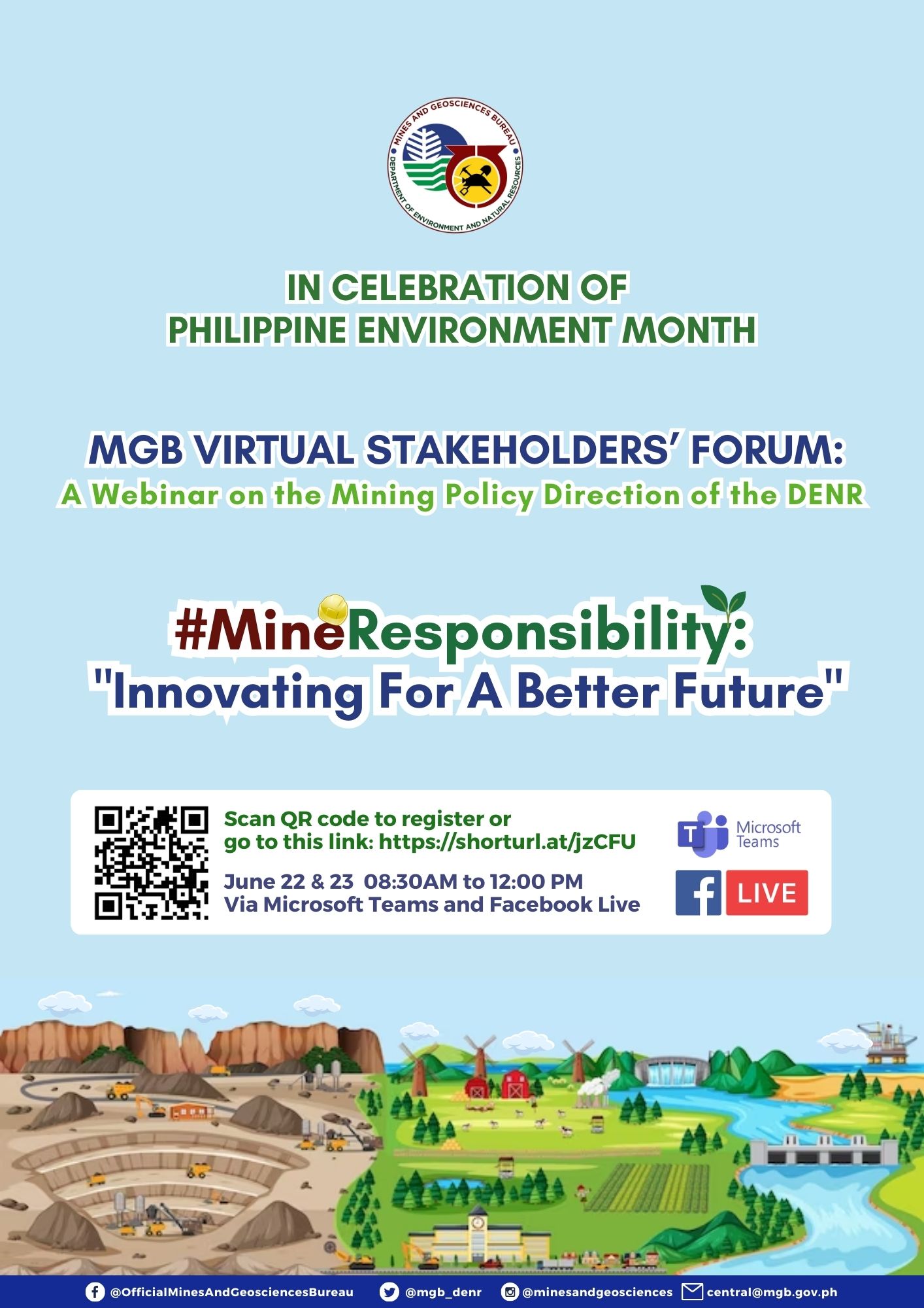 MGBVirtualStakeholdersForum2023 Event Poster