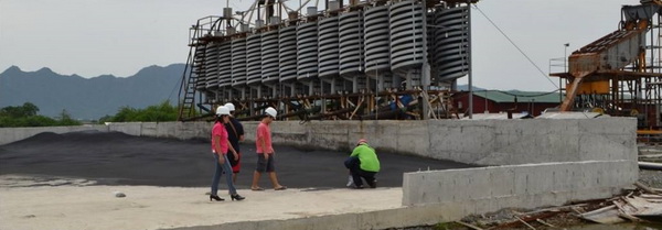 mineral processing plant in Caoayan, Ilocos Sur