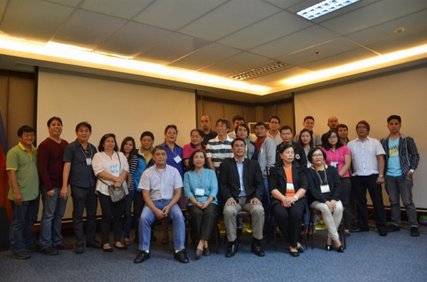 Geologists from the MGB-CO and ROs in Luzon pose with MGB CO Organizers led by Asst. Director Elmer B. Billedo